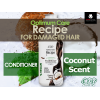 EVA OPTIMUM CARE RECIPE NOURISHING BLEND CONDITIONER FOR DAMAGED HAIR COCONUT SCENT 350 ML